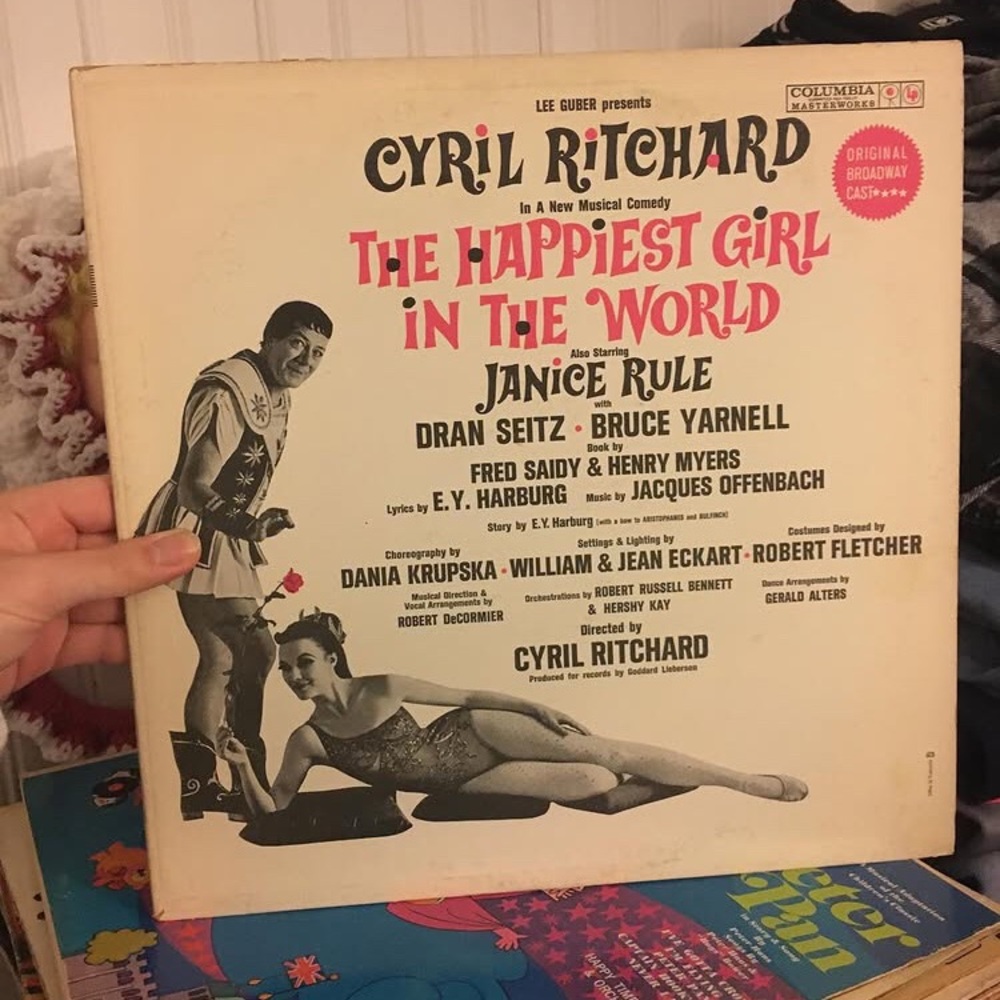 1961 The Happiest Girl in the W O R L D vinyl record
